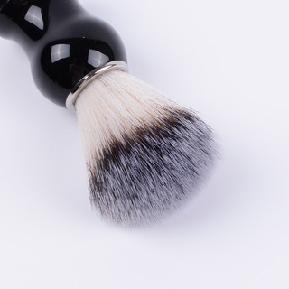 Chổi quét bọt cạo râu CR1 dành cho salon chuyên nghiệp chổi đen cổ bạc