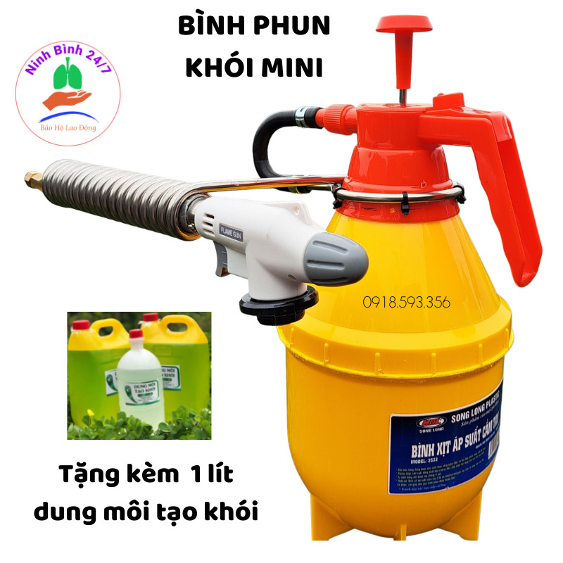 Trọn bộ máy tạo khói tự chế giá rẻ, xịt khói khử khuẩn trong gia đình, đuổi muỗi, côn trùng, bắt chuột