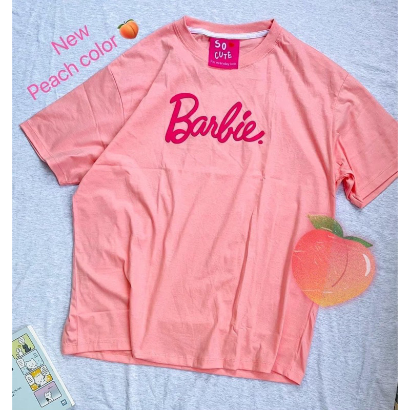 Áo thun chữ Barbie - order Thái