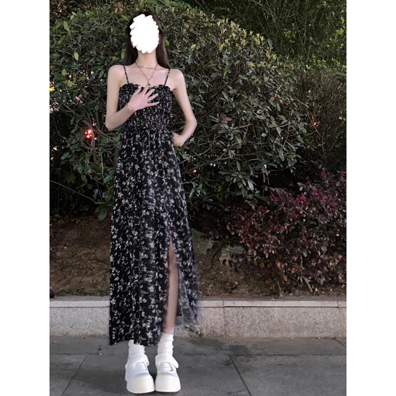 Đầm Hai Dây Hoa Tôn Dáng Đi Biển  Form Dài Siêu Nữ Tính, Đầm Maxi nữ Dáng Dài ( có bigsize)( Có Sẵn-Giao ngay) | BigBuy360 - bigbuy360.vn