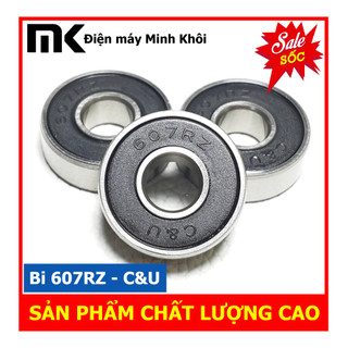 Bạc đạn - vòng bi 607rz - c&u chính hãng cho động cơ, mô tơ...
