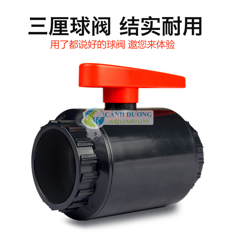 Van khóa SANKING màu Đen Phi 20-25-32 cho hồ cá