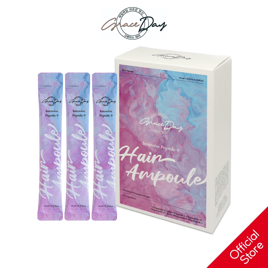 Tinh Chất Dưỡng Tóc GRACE DAY HAIR AMPOULE 10ML X 20EA INTENSIVE PEPTIDE-9