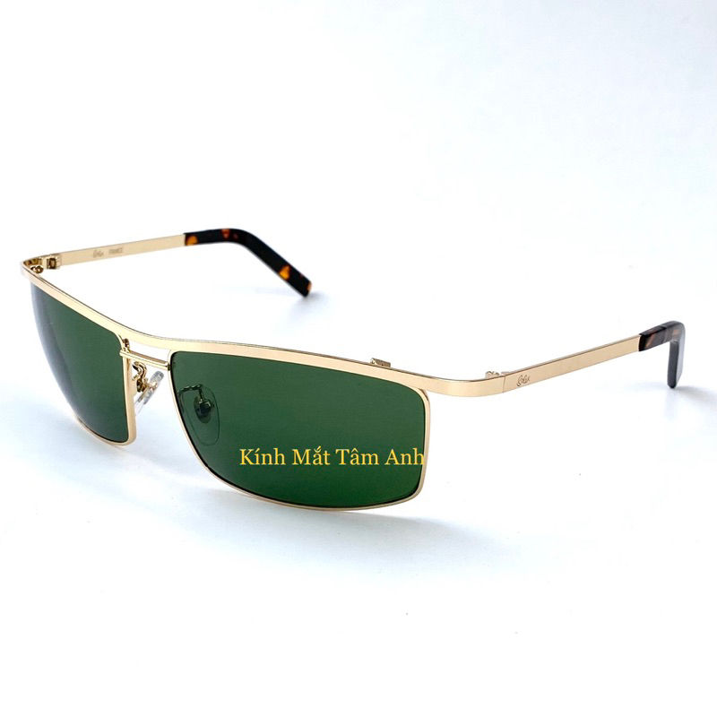 Kính nam dáng vuông tròng thuỷ tinh mắt cong ôm mặt  - Hàng Hồng Kong cao cấp