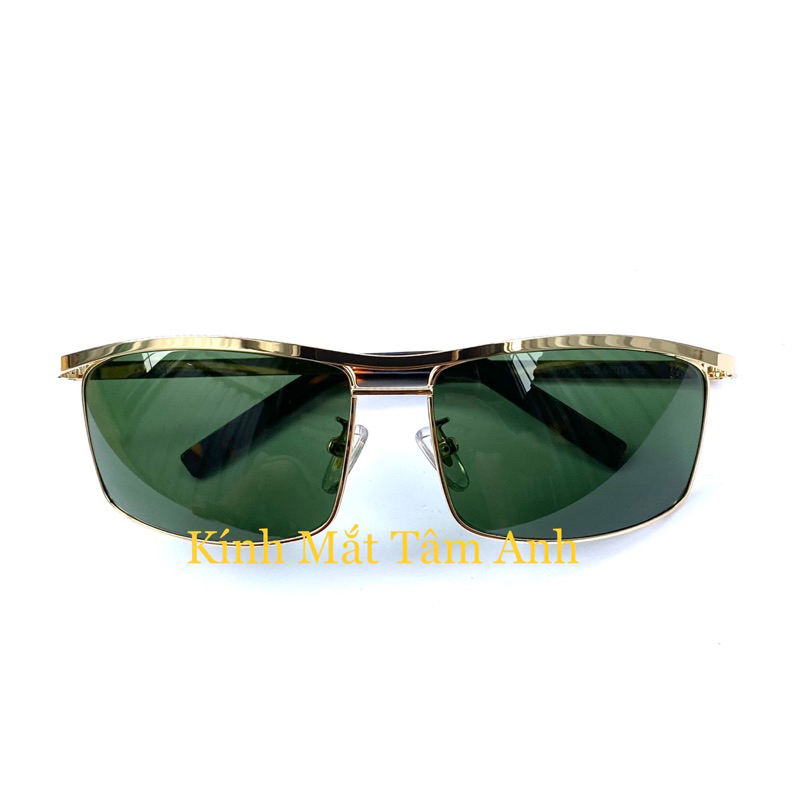 Kính nam dáng vuông tròng thuỷ tinh mắt cong ôm mặt  - Hàng Hồng Kong cao cấp