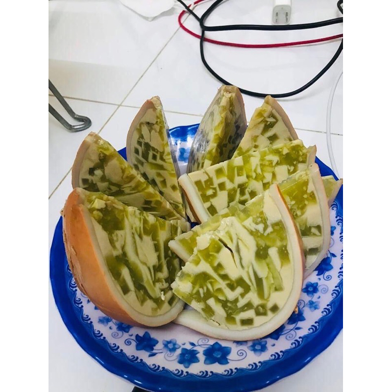 BÁNH FLAN RAU CÂU TRÁI DỪA