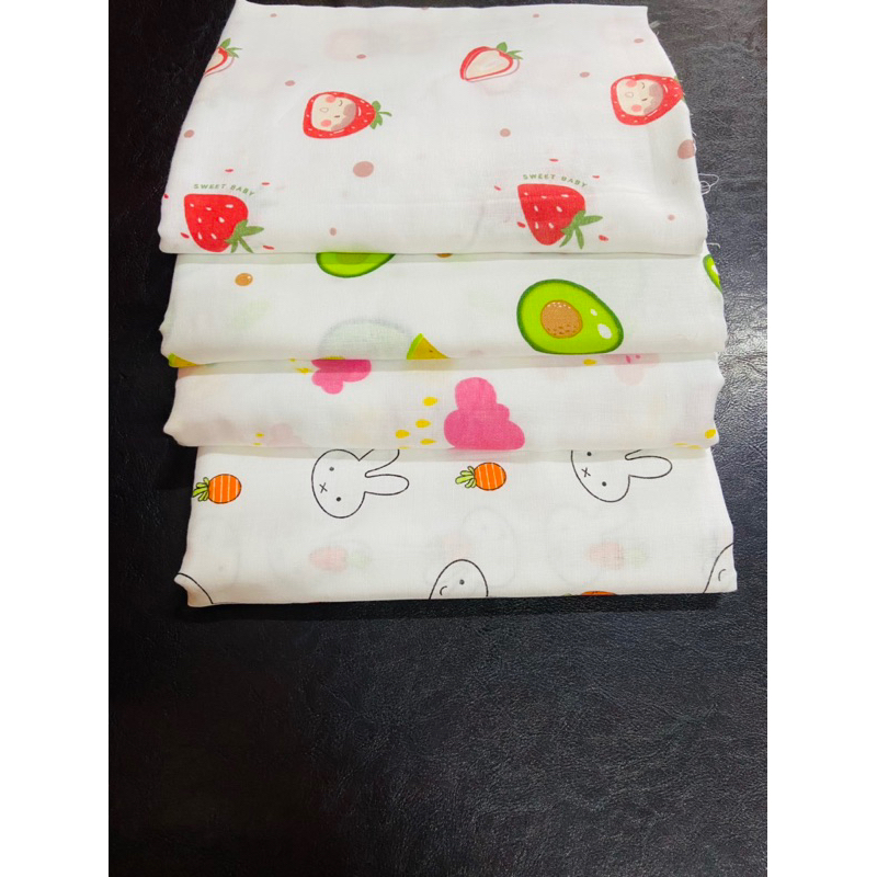 Set 4m vải xô nhật 2 lớp khổ 1,55m sale