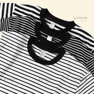 Áo phông Sọc Kẻ Ngang Basic Tee cotton