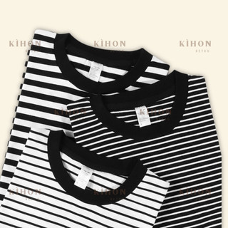 Áo phông Sọc Kẻ Ngang Basic Tee cotton