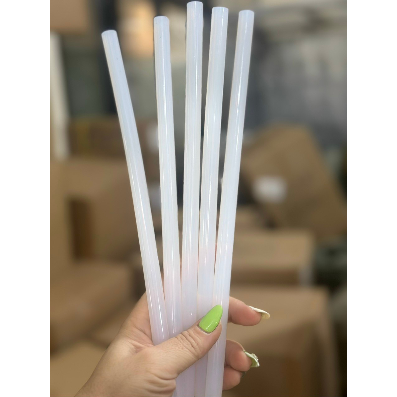 Keo nến silicon trong suốt