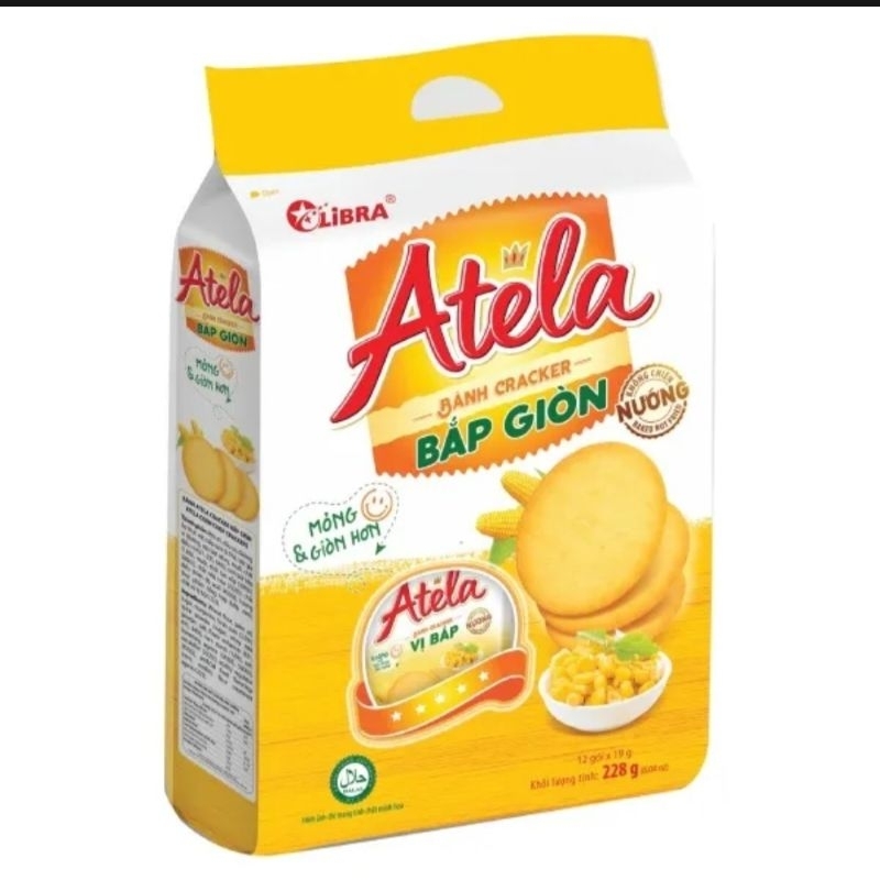bánh khoai tây atela libra túi 228g