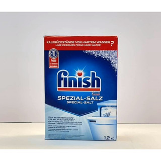 Muối rửa bát Finish 1.2kg dùng cho máy rửa chén bát + Tặng que thử nước cứng