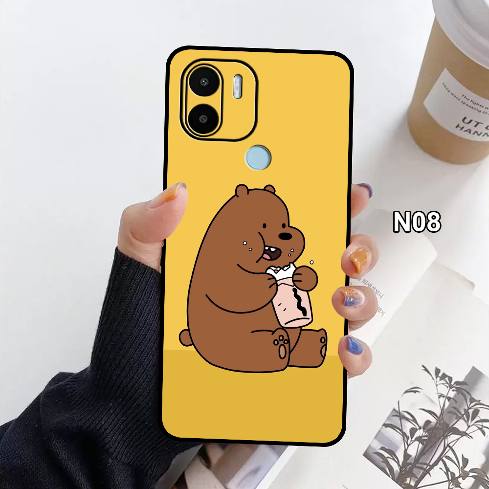 Ốp Lưng Điện Thoại Xiaomi Redmi A2+ - A2 Plus In Hình Gấu Chó Cute -Trend- CASE88.