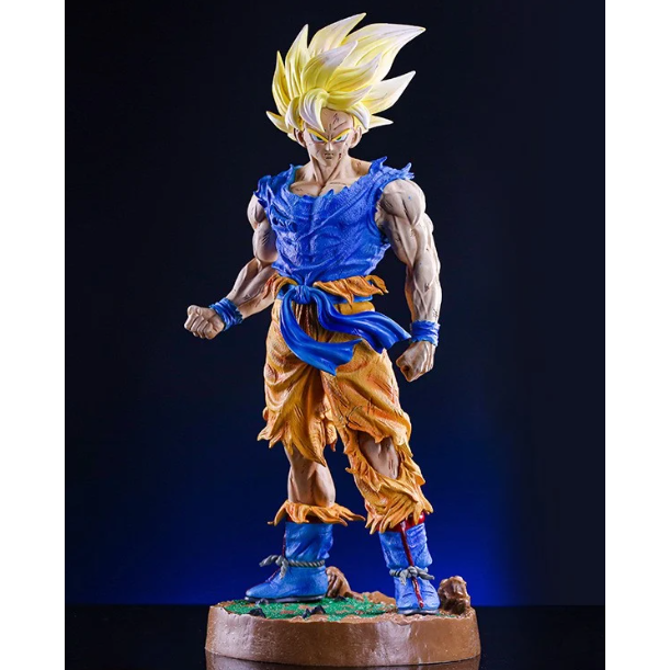 Mô hình SonGoKu Super Saiyan KD Siêu To trạng thái chiến đấu - Mô hình DragonBall