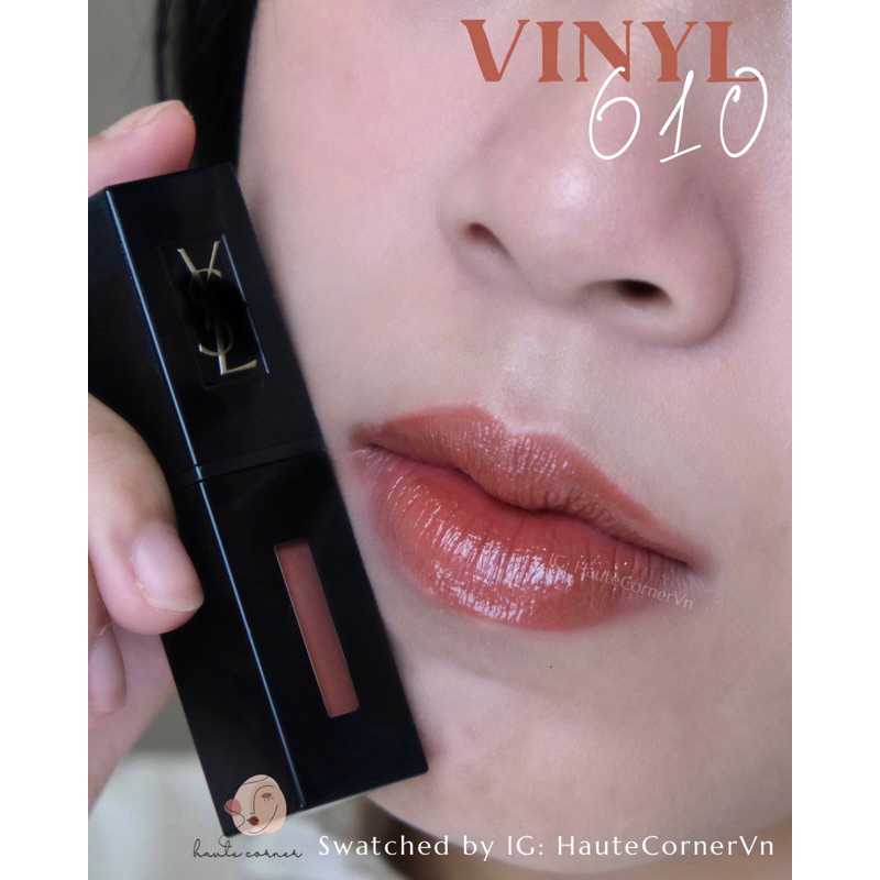 Son bóng YSL Vinyl lipstick 407, 416 & 610