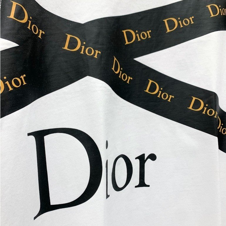 Áo Thun Nam Nữ DIO.R Phong Cách Trẻ Trung - Áo Phông Dior Cao Cấp