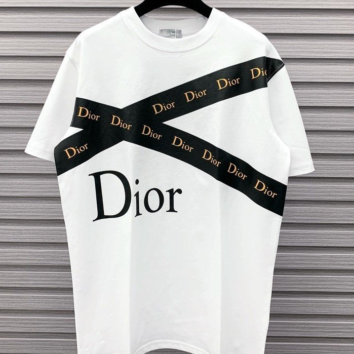 Áo Thun Nam Nữ DIO.R Phong Cách Trẻ Trung - Áo Phông Dior Cao Cấp