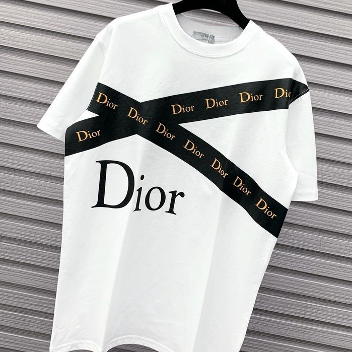 Áo Thun Nam Nữ DIO.R Phong Cách Trẻ Trung - Áo Phông Dior Cao Cấp