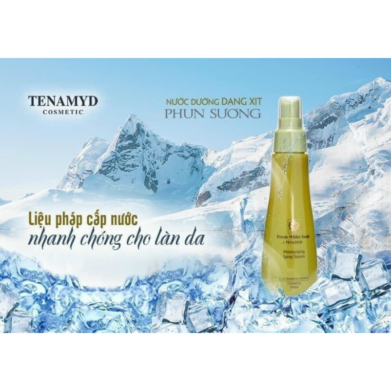 Nước dưỡng dạng xit phun sương TENAMYD Moisturizing Spray Serum 120ml
