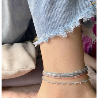 [Whiteline] Vòng Tay Braided with Beads Ailee (Vòng đan hạt) (Có size Chân)