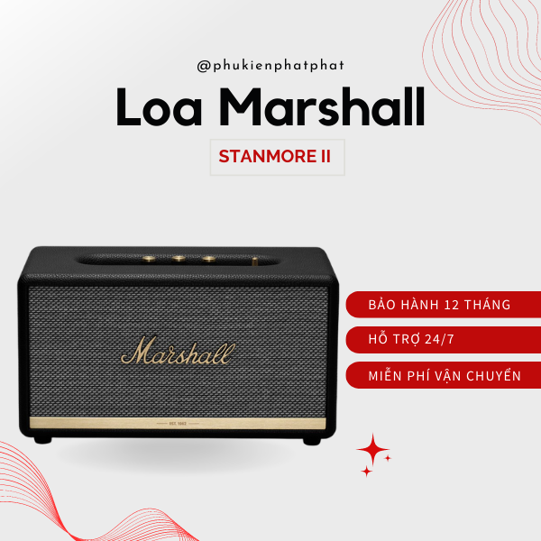 Loa Stanmore 2 cao cấp New 100% - Bảo Hành 12 Tháng