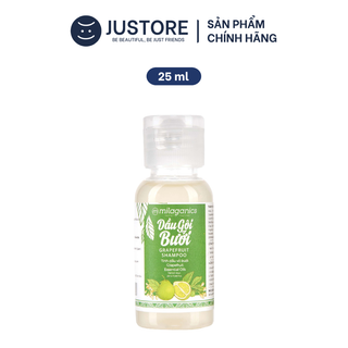 Dầu Gội Milaganics Tinh Dầu Bưởi Kích Thích Mọc Tóc 25ml