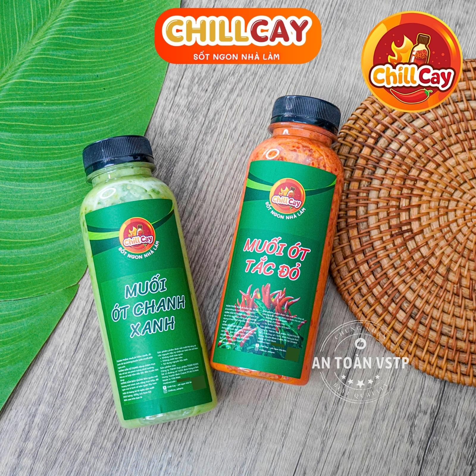 Muối ớt chanh xanh CHILL CAY Sốt muối ớt chanh xanh nhà làm dùng chấm hoặc trộn SIÊU NGON 150g và 400g