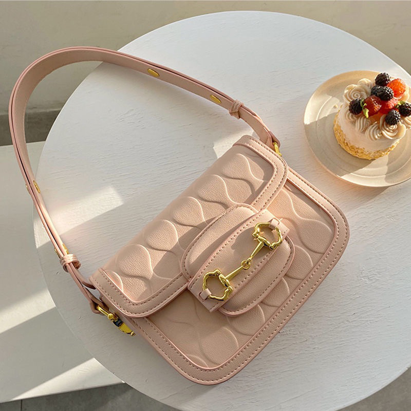 Túi Xách Nữ, Túi Xách Dây Da Khoá Séc Kiểu Mới Phong Cách Hàn Quốc - Túi Xách Milk Milk