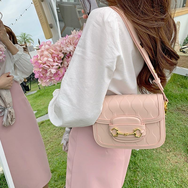 Túi Xách Nữ, Túi Xách Dây Da Khoá Séc Kiểu Mới Phong Cách Hàn Quốc - Túi Xách Milk Milk