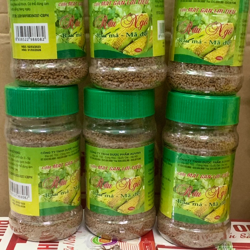 TRÀ RÂU NGÔ- rau má- mã đề hành chính hãng