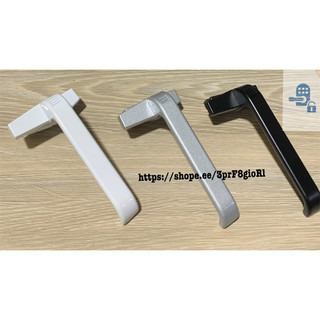 Tay gạt có chân- tay khoá cửa sổ bật hệ 38 - hệ mặt dựng