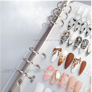 sổ album đựng mẫu móng nail