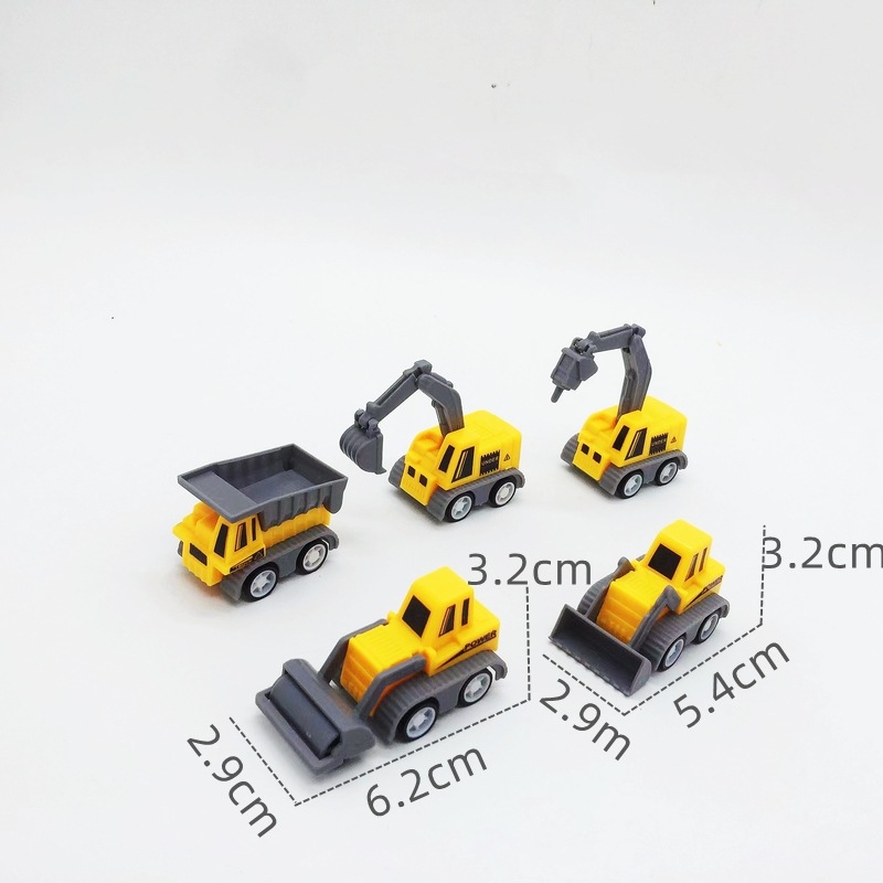 5 Loại Mô Hình Xe Công Trình Kéo Lùi Mini Mô Hình Đồ Chơi Xe Hơi Cho Cho Trẻ Em Bộ Đồ Chơi Xe Cứu Hỏa Cho Bé Trai