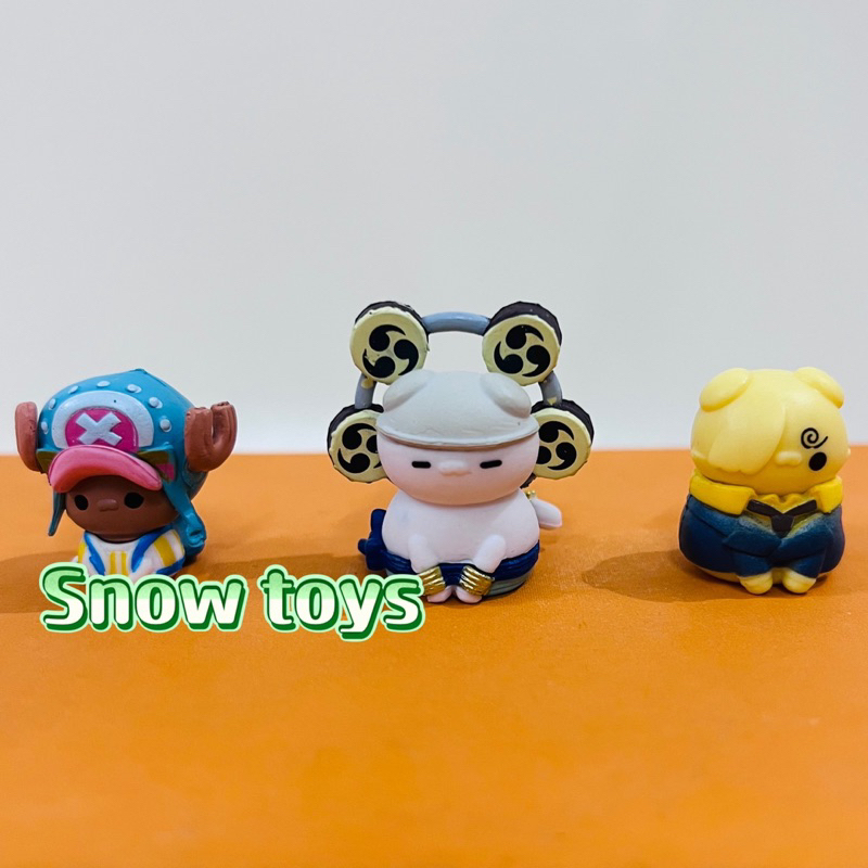 [ẢNH THẬT] Mô hình One Piece - Mô hình Mèo Cosplay One Piece chibi - Luffy Zoro Sanji Ace Sabo Chopper Law Shanks