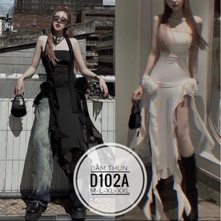 Bigsize đầm thun d102a