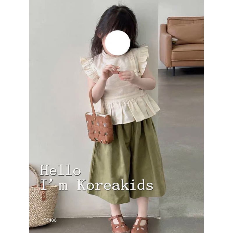 set bộ vintage, bộ đũi tiểu thư cho bé