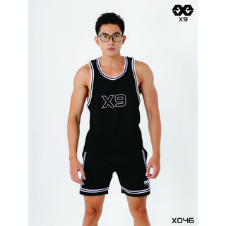 Áo ba lỗ bóng rổ nam form rộng x9 - x9 sportswear - x046