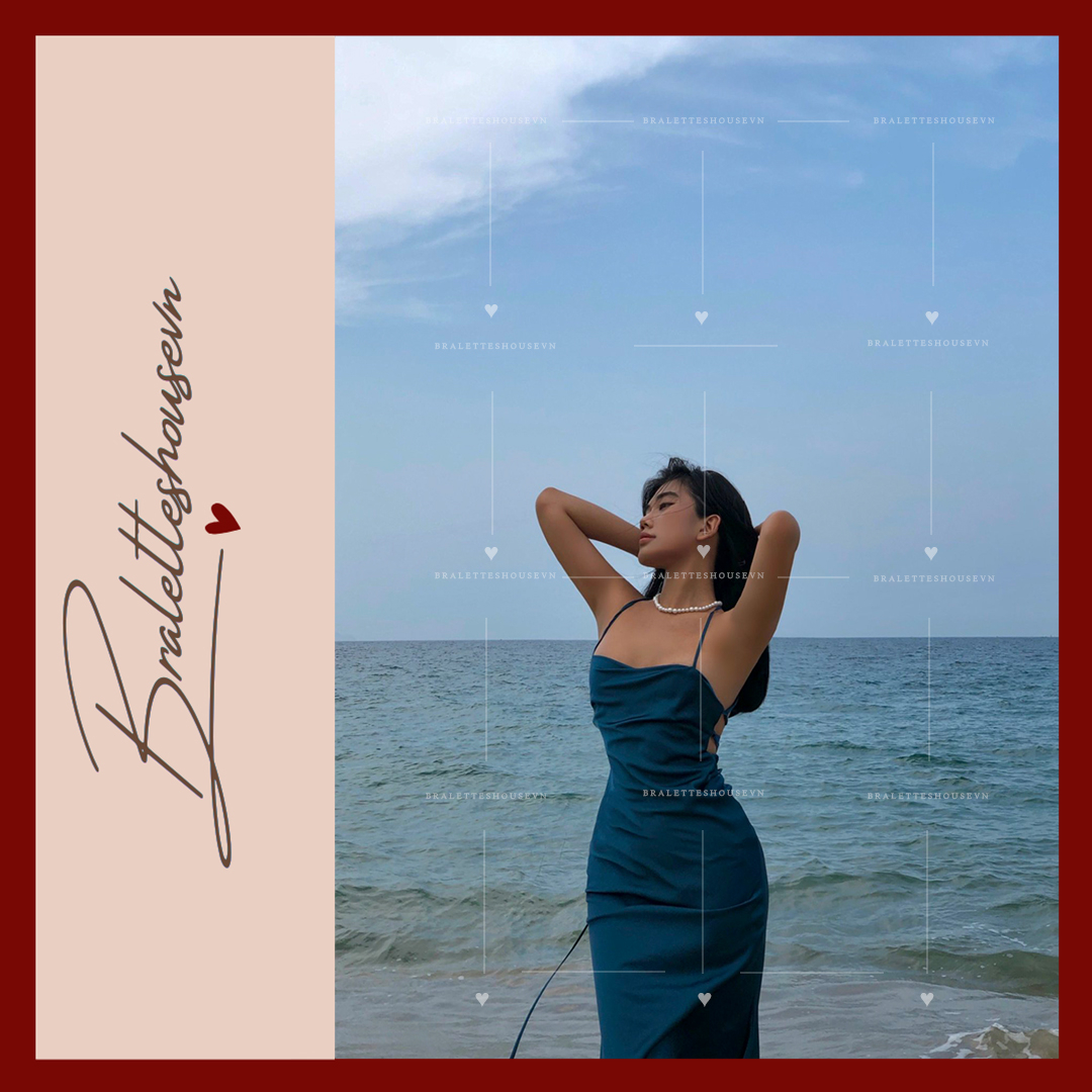 ĐẦM SATIN NỮ KHOÉT LƯNG GỢI CẢM ÔM SÁT TẠO ĐƯỜNG CONG QUYẾN RŨ MINNY DRESS S1333 Bralettehousevn