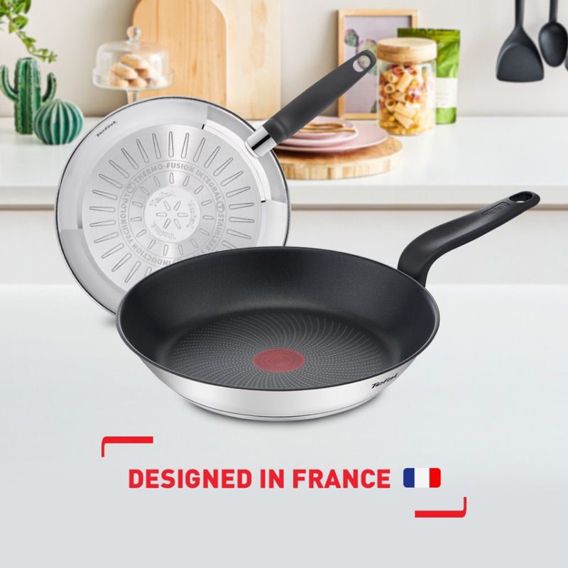 Chảo chiên inox chống dính Tefal Primary 20cm, 24cm, 28cm