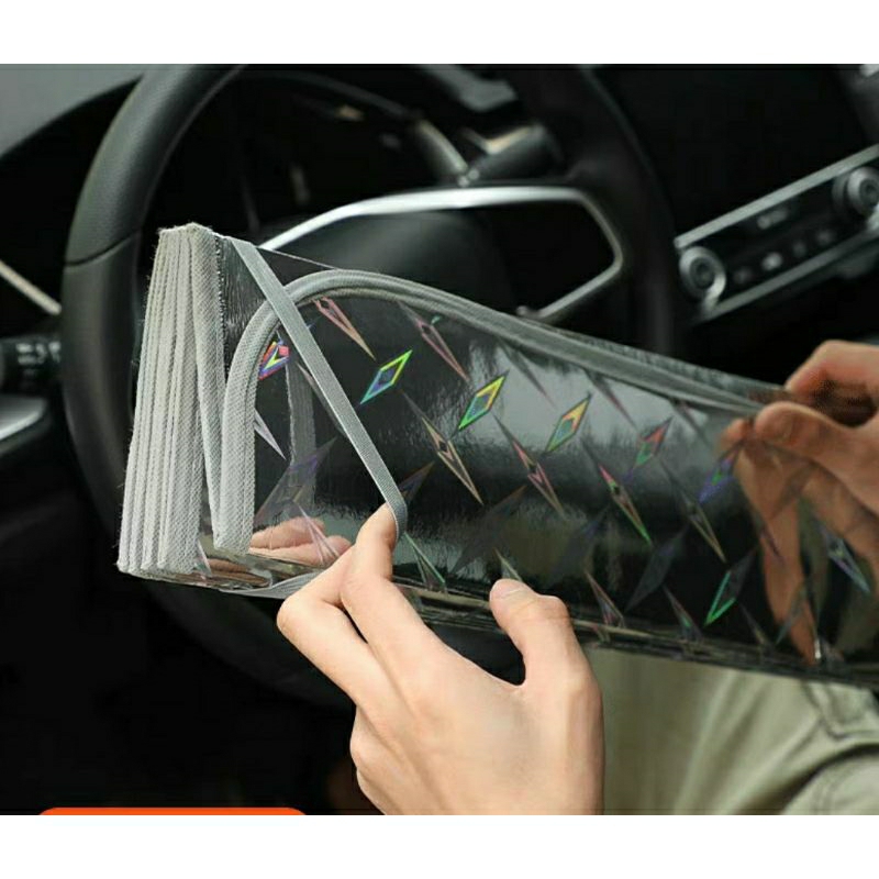 Tấm bạt che nắng kính lái bên trong ô tô 5 lớp chống tia uv tia cực tím làm mát xe