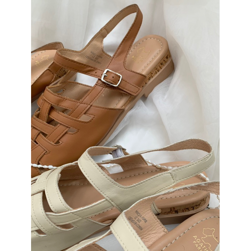 Sandal size Lớn- 39-40-250 hàng hiệu AGATHA PARIS