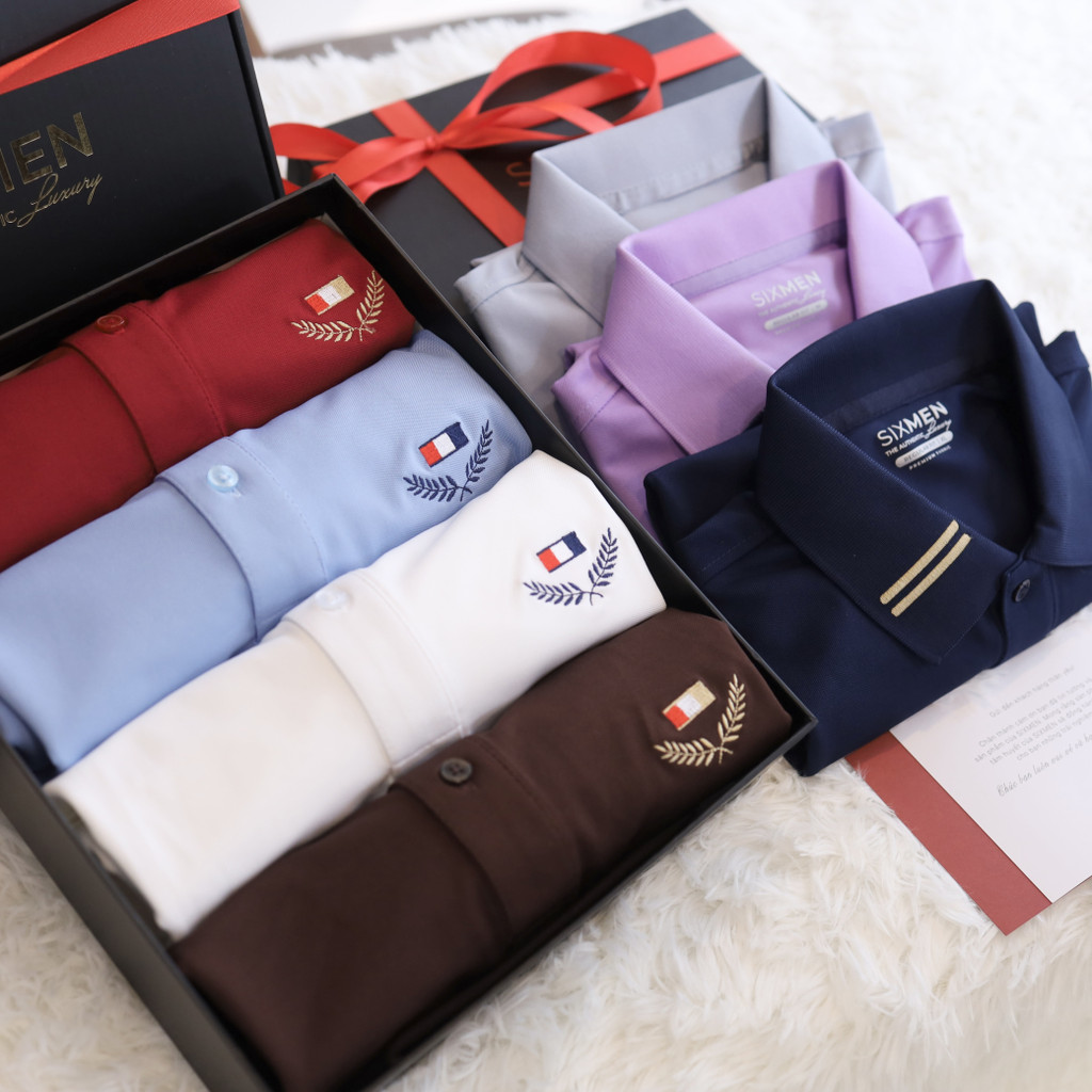 SIXMEN Victory vải cá sấu cotton CVC thoáng mát, thanh lịch sang trọng