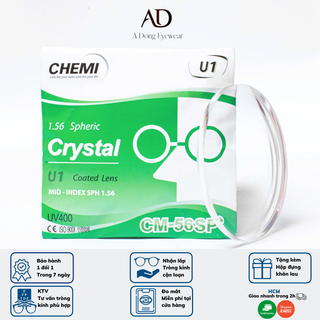 Tròng kính cận A Dong Eyewear Chemi U1 Hàn Quốc chính hãng siêu mỏng