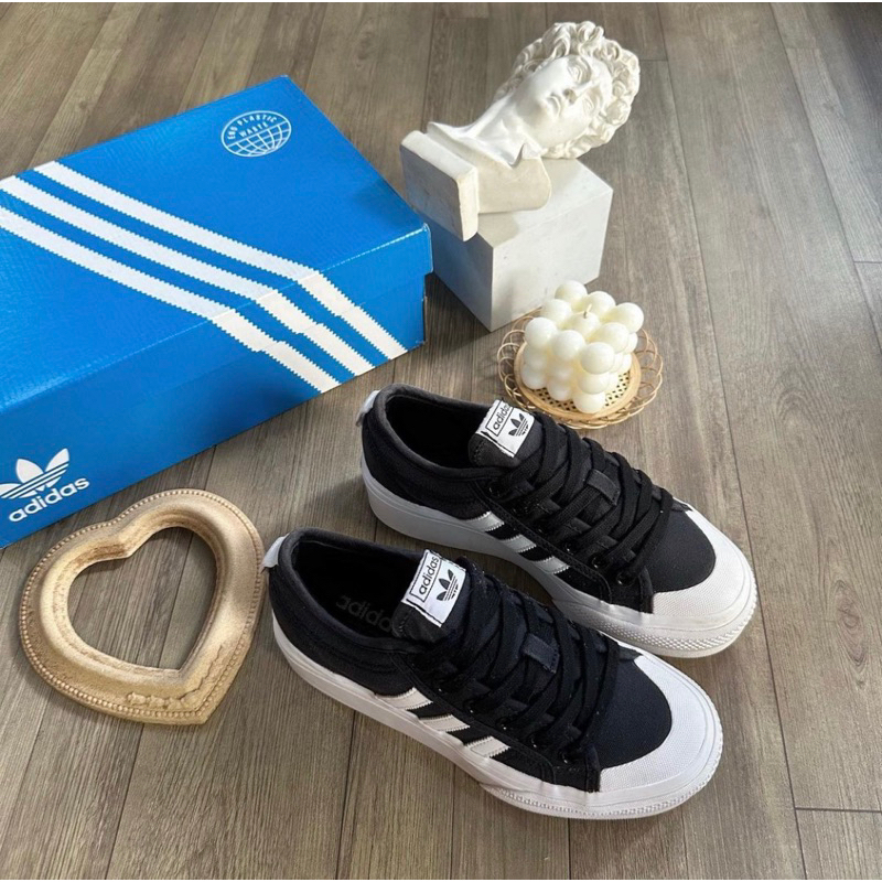 Thanh lý giày Adidas Nizza Flatform chính hãng size 36
