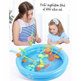 Bộ câu cá size lớn phao lớn 30 sản phẩm,cho bé thoải mái vui chơi.