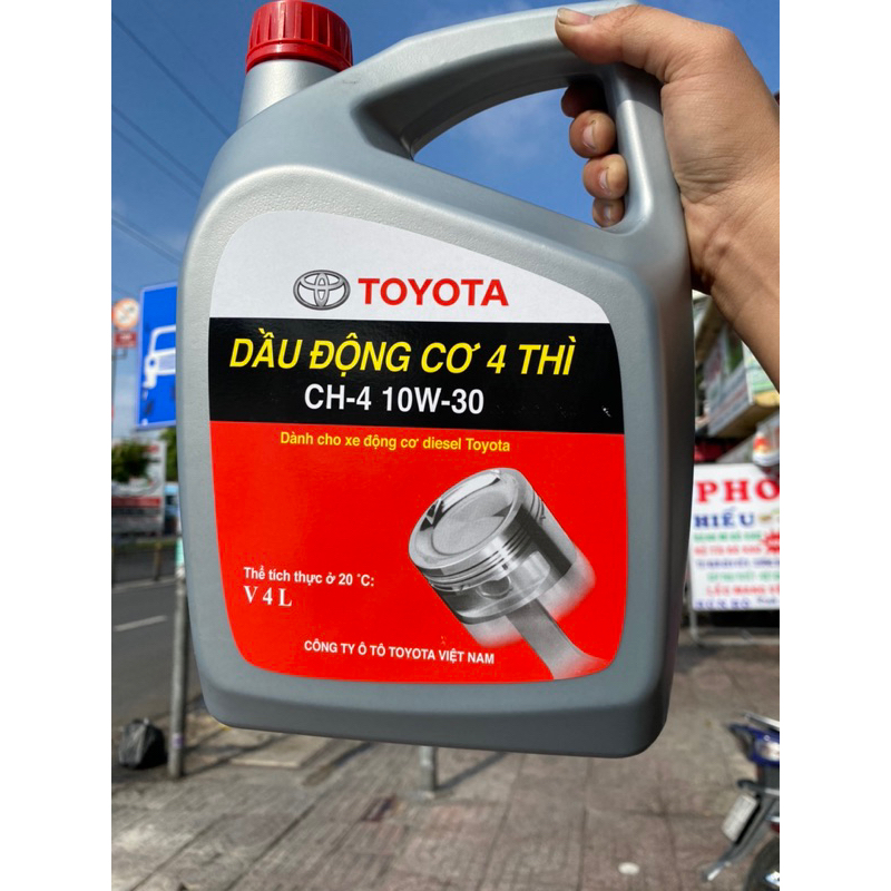 Dầu Nhớt Động Cơ 4 Thì Toyota CH-4 10w30 dành cho xe dầu