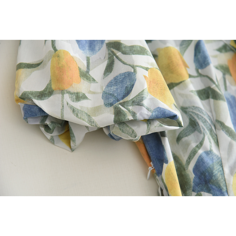 Z412 Váy hoạ tiết xuất dư của SEIFINI