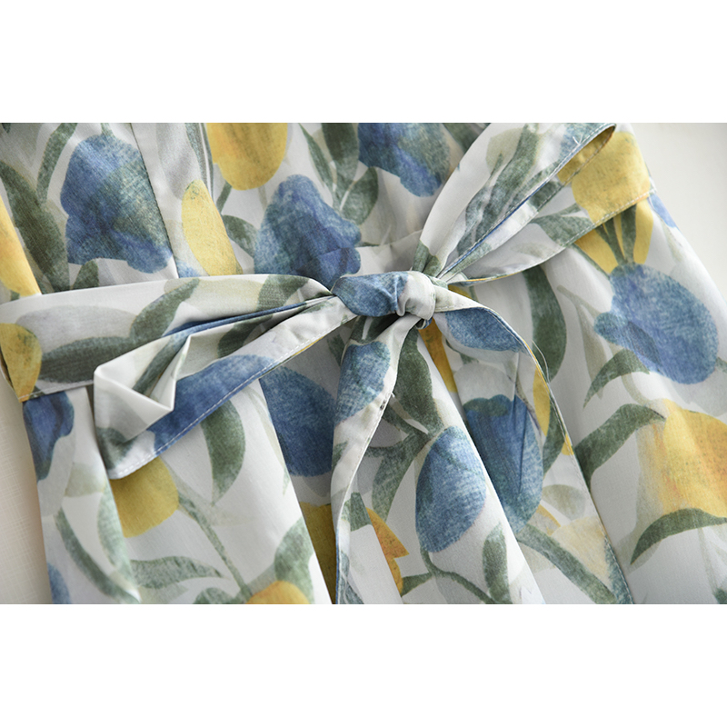 Z412 Váy hoạ tiết xuất dư của SEIFINI