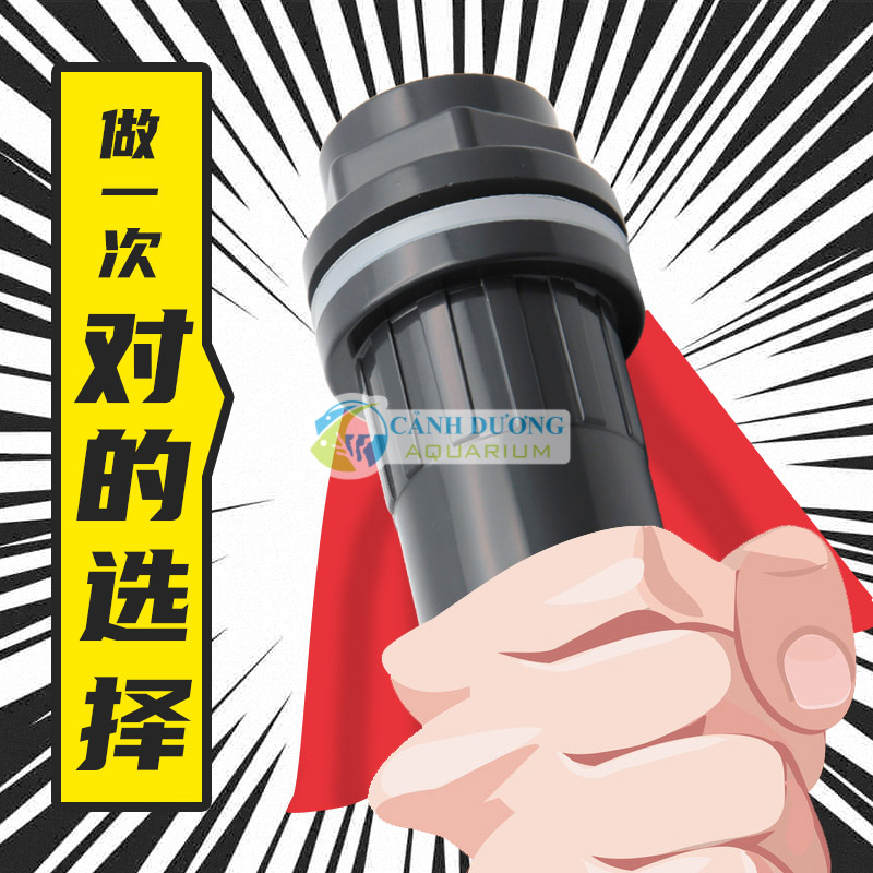 SANKING Nối răng trong ngoài thẳng và góc 90 độ màu Trắng, Đen Phi 20-25-32