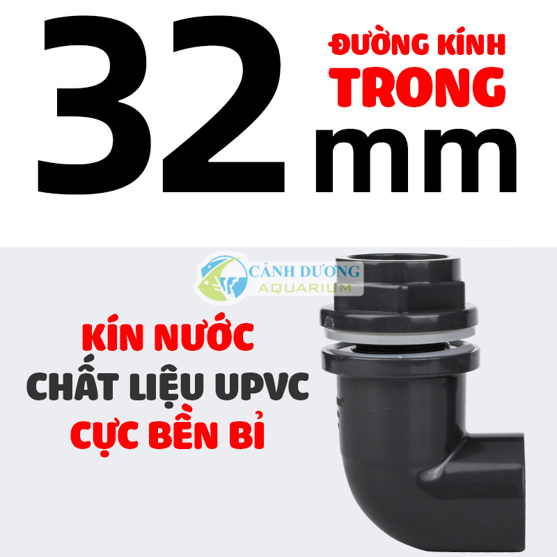 SANKING Nối răng trong ngoài thẳng và góc 90 độ màu Trắng, Đen Phi 20-25-32